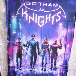 Gotham Knights Game Stop 7Ft x 4Ft Fabric Poster Promotional Signage Batman